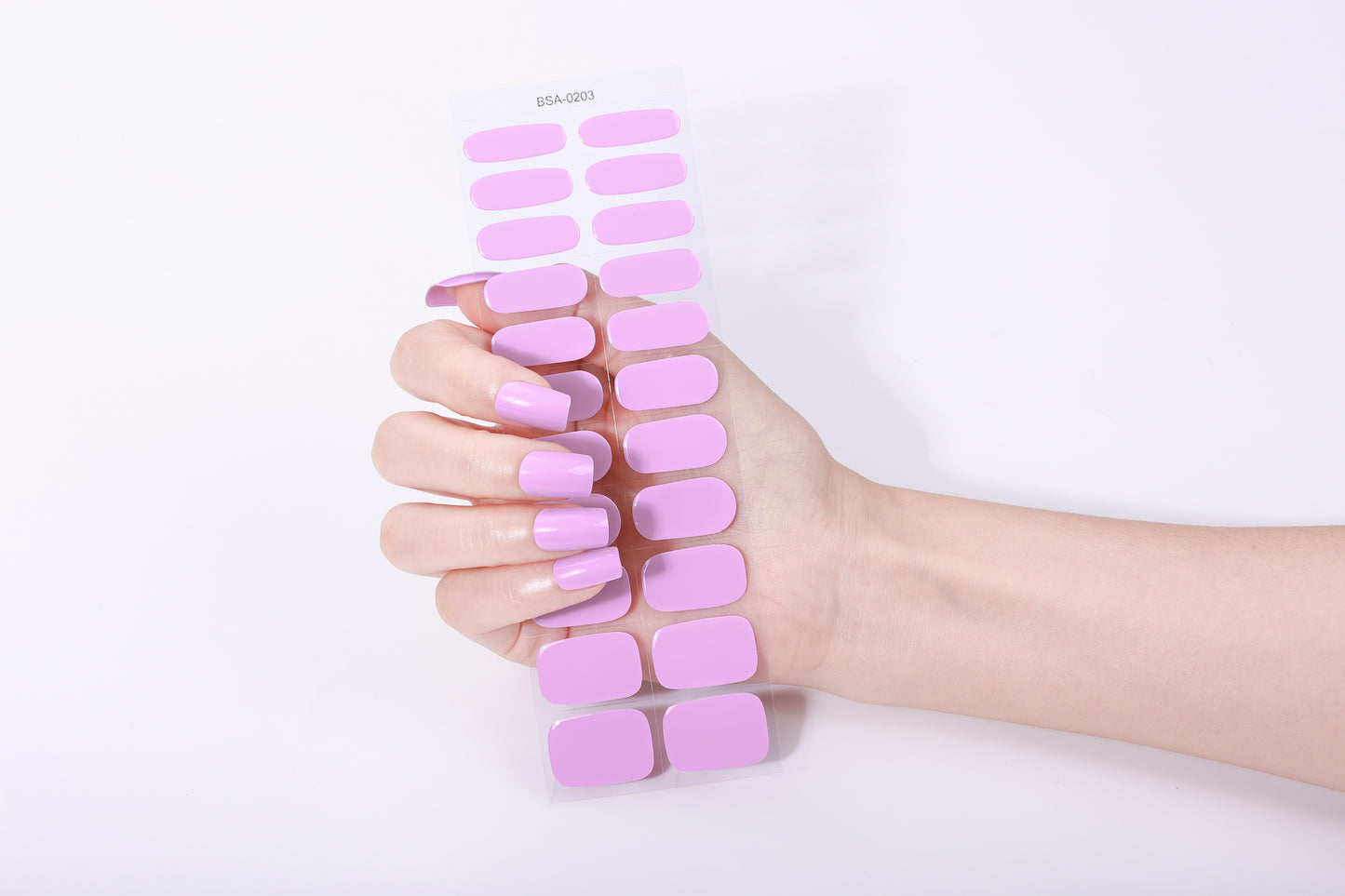 Non-UV Gel Nail Sticker Lavendeltraum
