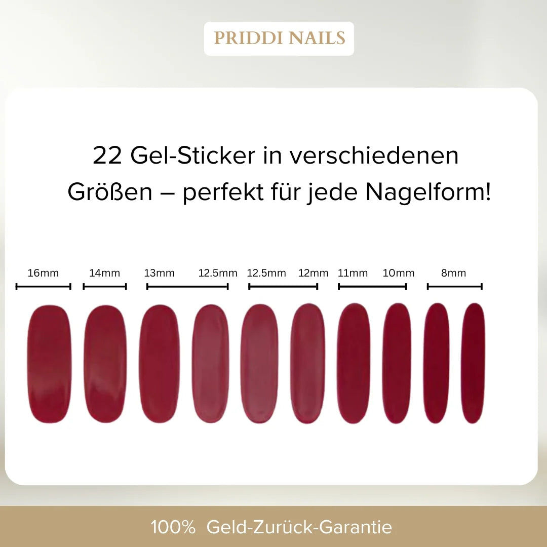 Non-UV Gel Nail Sticker Schiefer