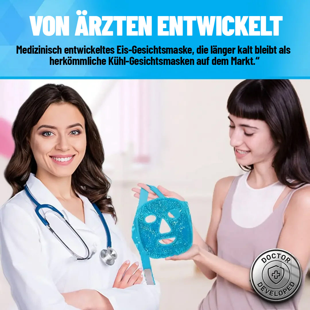 Gel Kühlmaske für das Gesicht