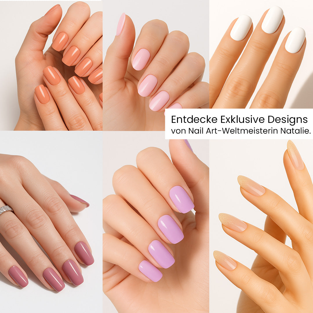 Bunte Nageldesigns für zuhause, die wirken