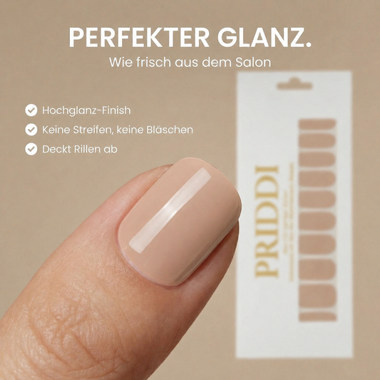 Nude Nageldesign selber machen leicht