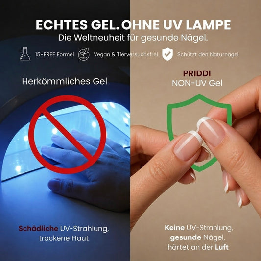 Vorher Nachher Non UV Manicure im Check