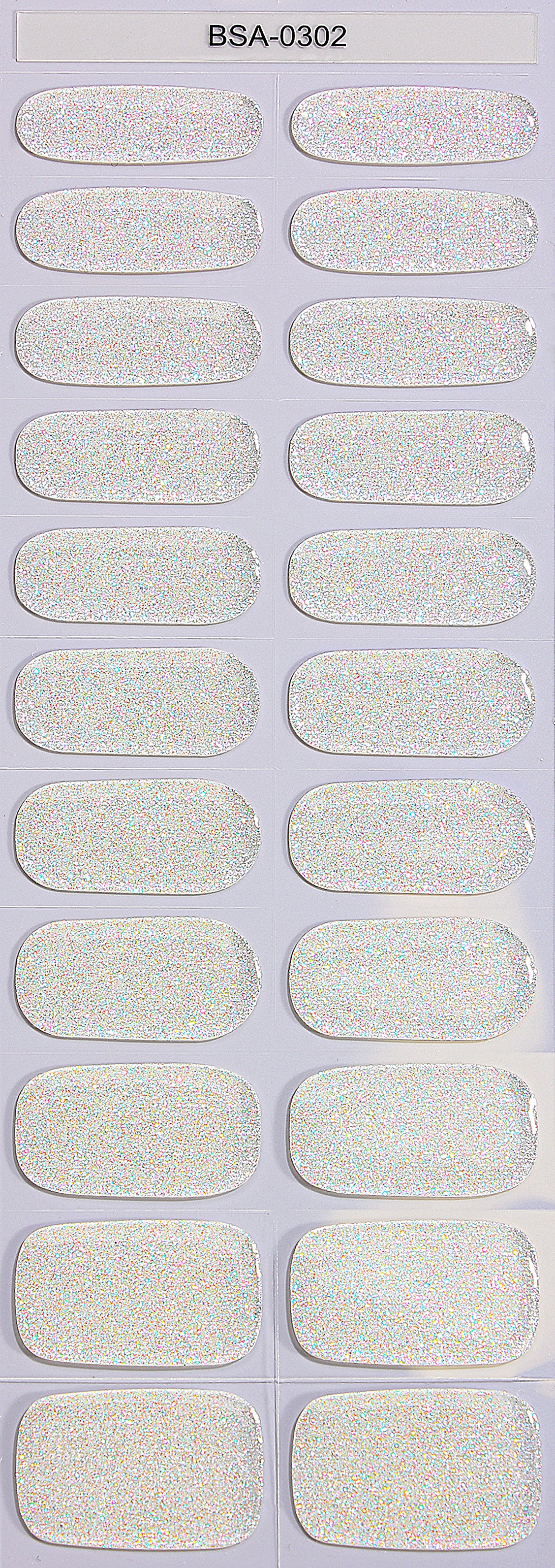 Non-UV Gel Nail Sticker Glitzer - Queen-Die Ingenieurs-Lösung für Salon-Nägel in 5 Min.