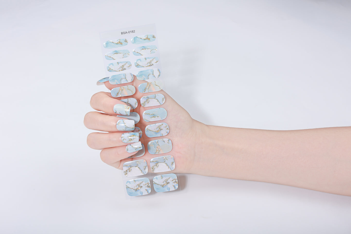 Non-UV Gel Nail Sticker Marmortau