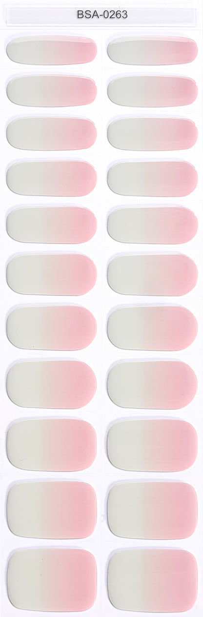 Non-UV Gel Nail Sticker Babyboomer - Die Ingenieurs-Lösung für Salon-Nägel in 5 Min.