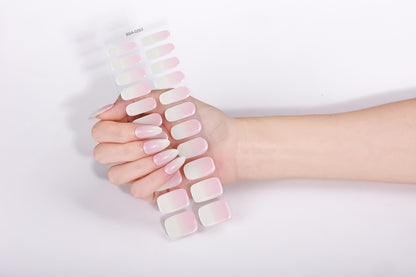 Non-UV Gel Nail Sticker Babyboomer - Die Ingenieurs-Lösung für Salon-Nägel in 5 Min.
