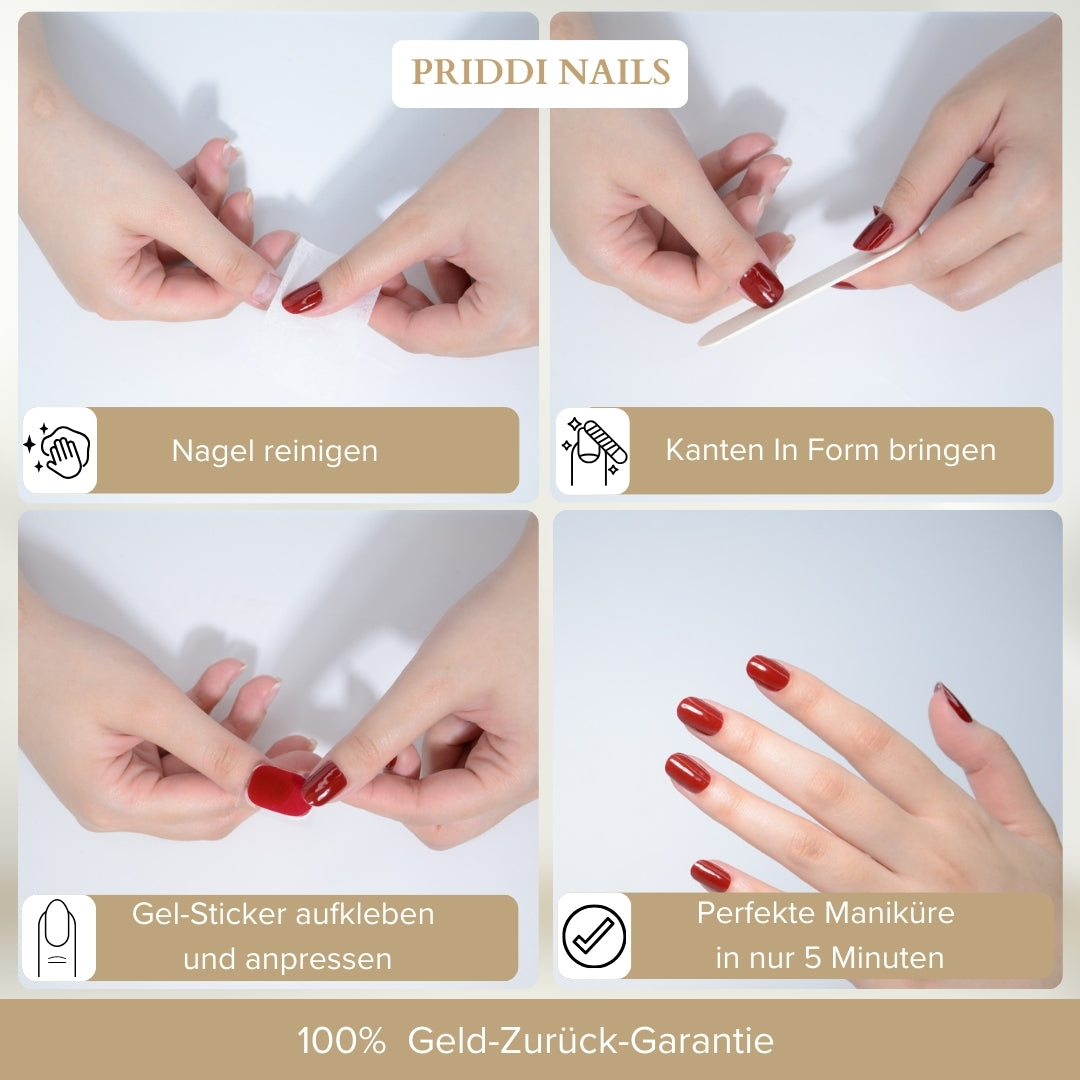 Non-UV Gel Nail Sticker