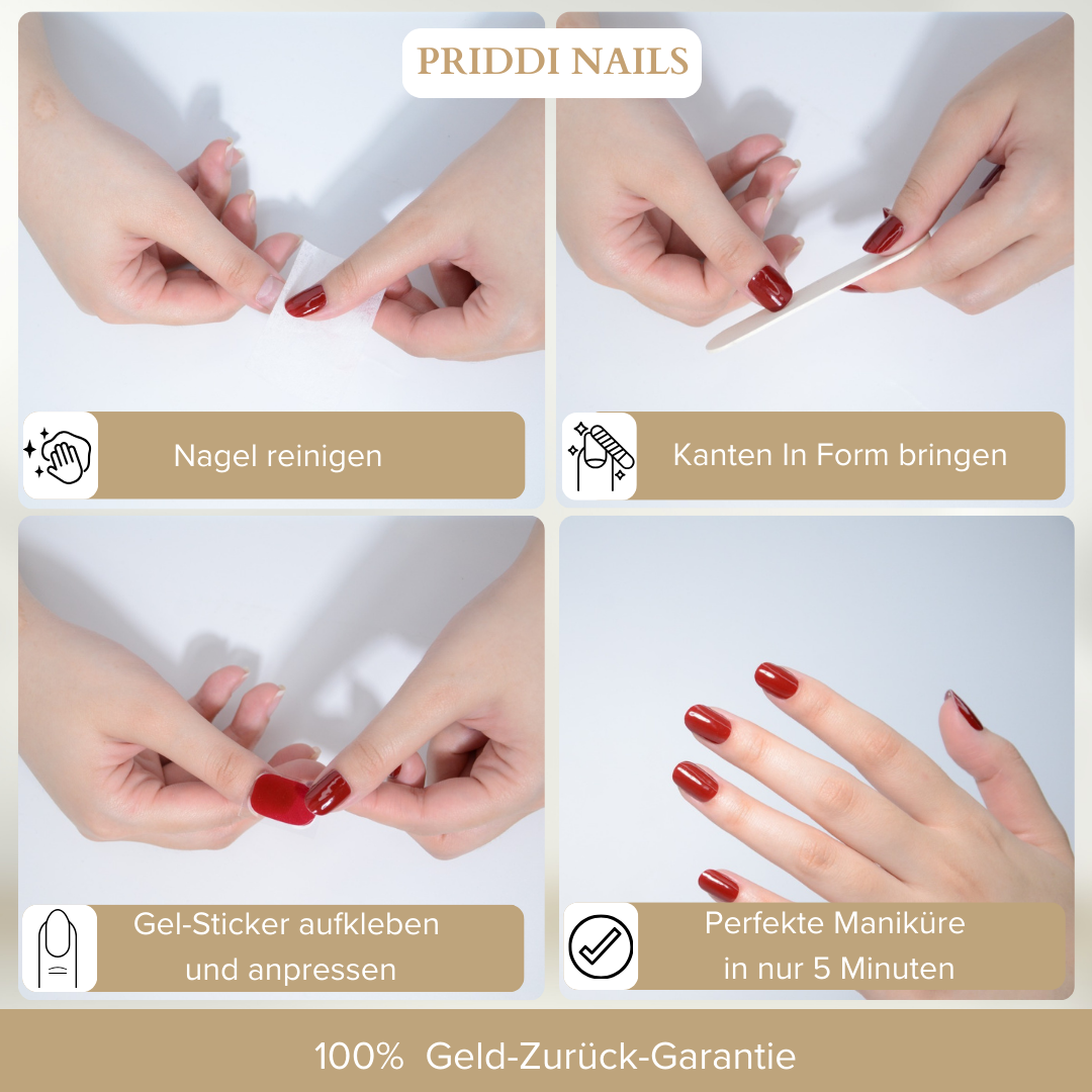 Non-UV Gel Nail Sticker