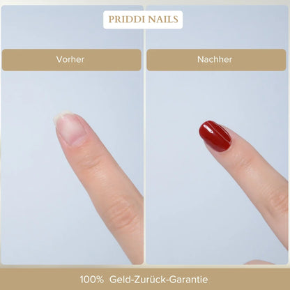 Non-UV Gel Nail Sticker Silbermond