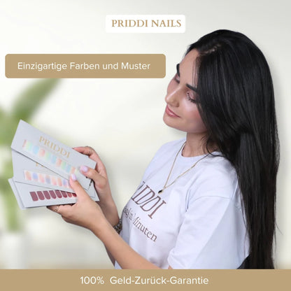 Non-UV Gel Nail Sticker Silbermond