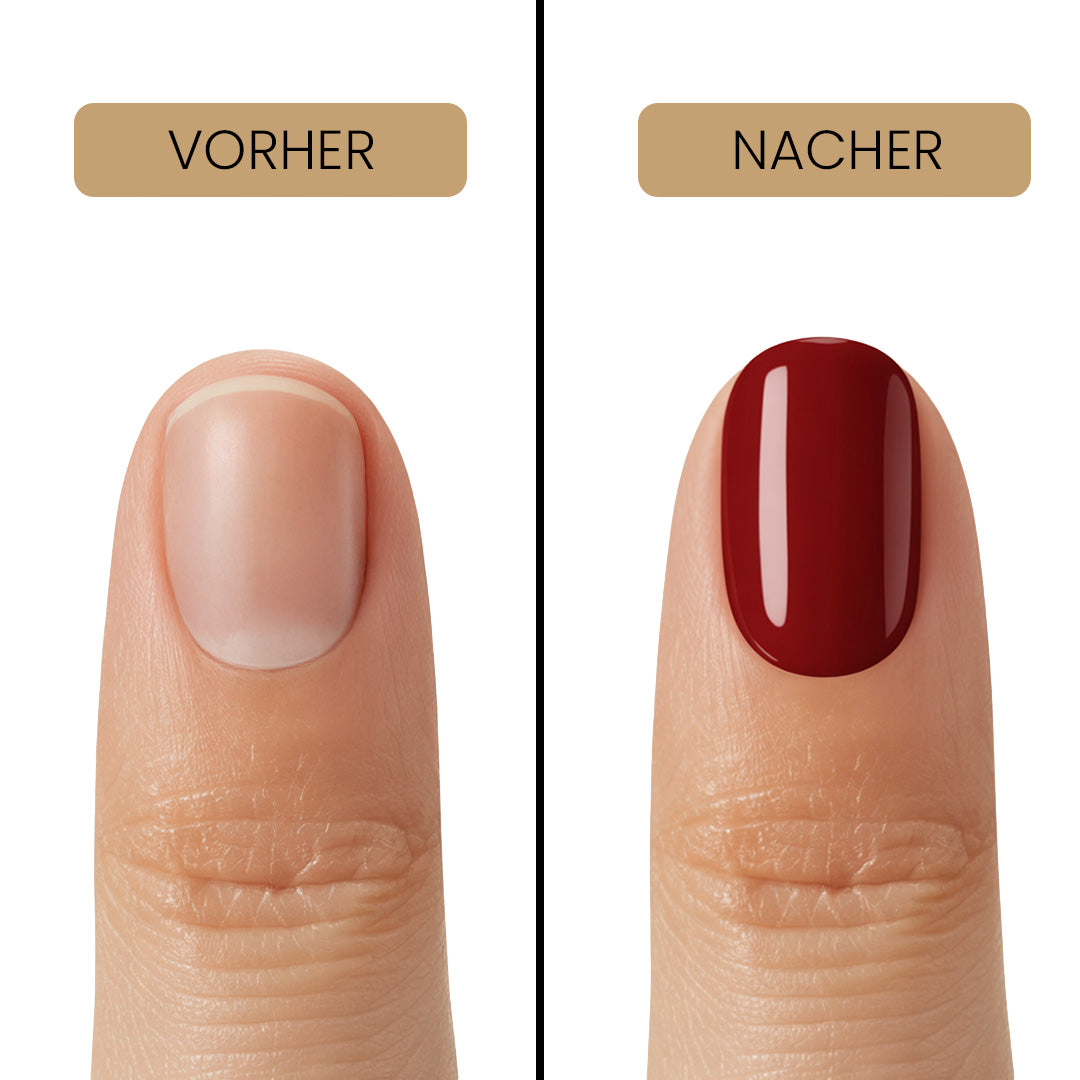 Non-UV Gel Nail Sticker Liebesrot