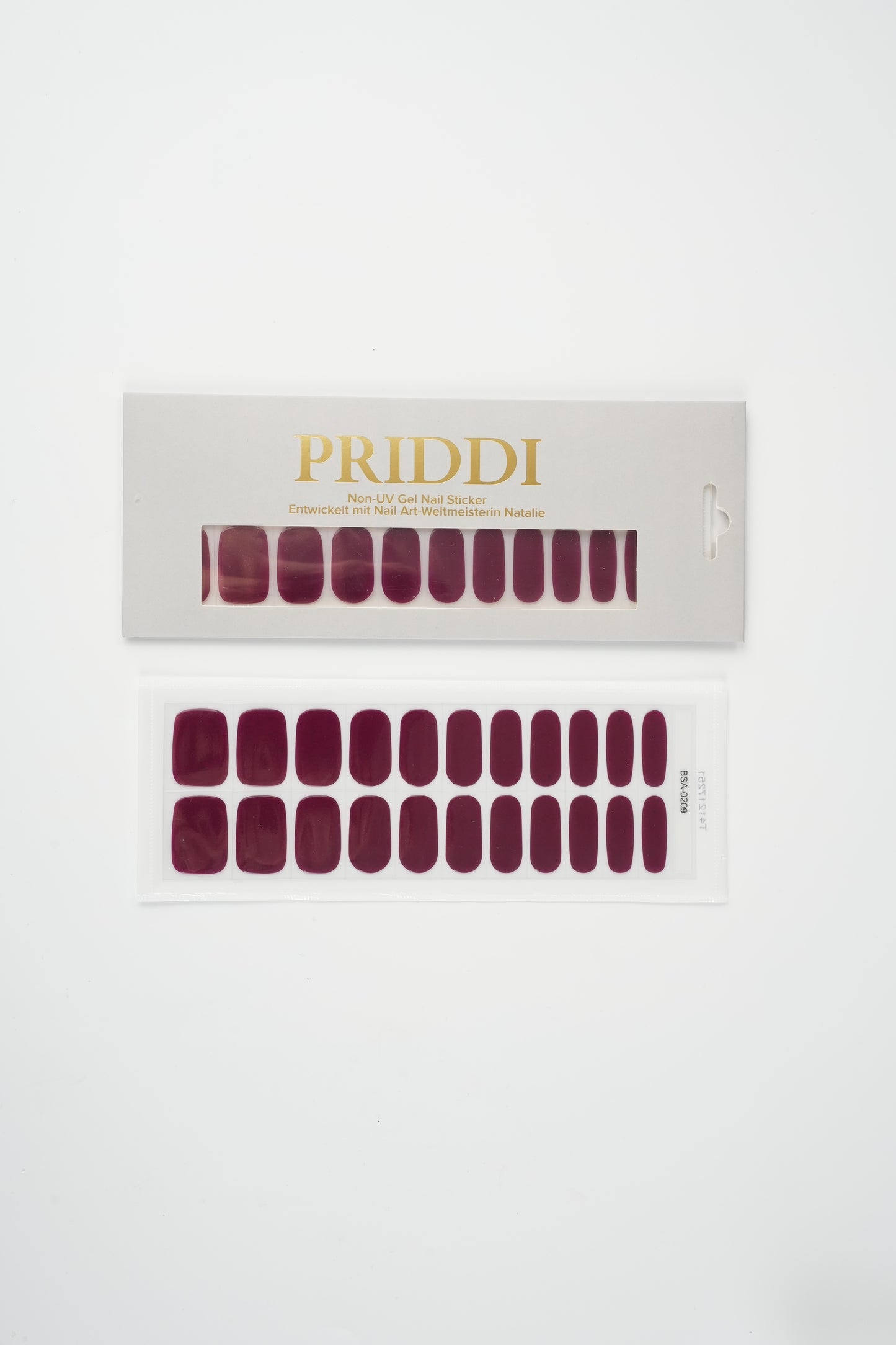 Non-UV Gel Nail Sticker Edelkirsch