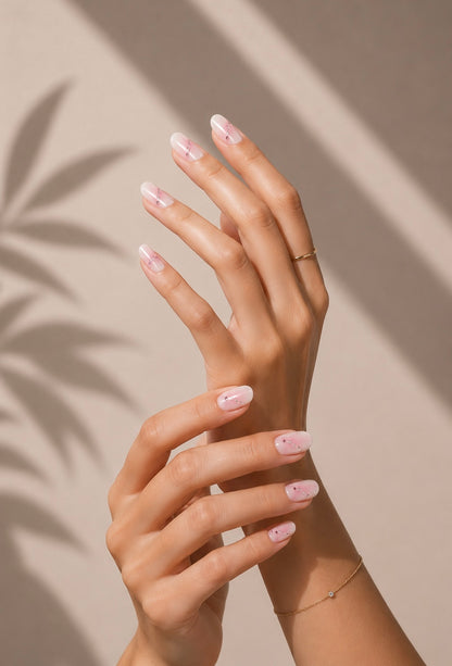 Non-UV Gel Nail Sticker La Digue - Die Ingenieurs-Lösung für Salon-Nägel in 5 Min.
