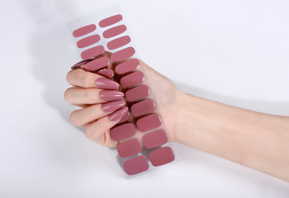 Non-UV Gel Nail Sticker Herzogin - Die Ingenieurs-Lösung für Salon-Nägel in 5 Min.