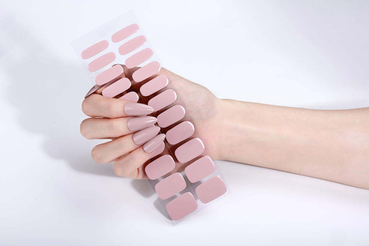 Non-UV Gel Nail Sticker Herzstück - Die Ingenieurs-Lösung für Salon-Nägel in 5 Min.
