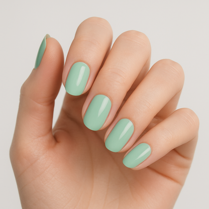 Non-UV Gel Nail Sticker Mint-Melodie