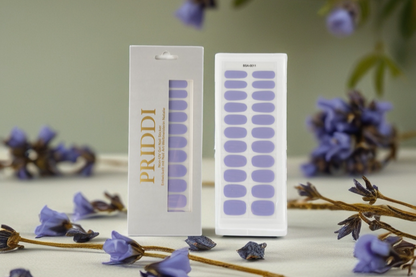 Non-UV Gel Nail Sticker Flieder