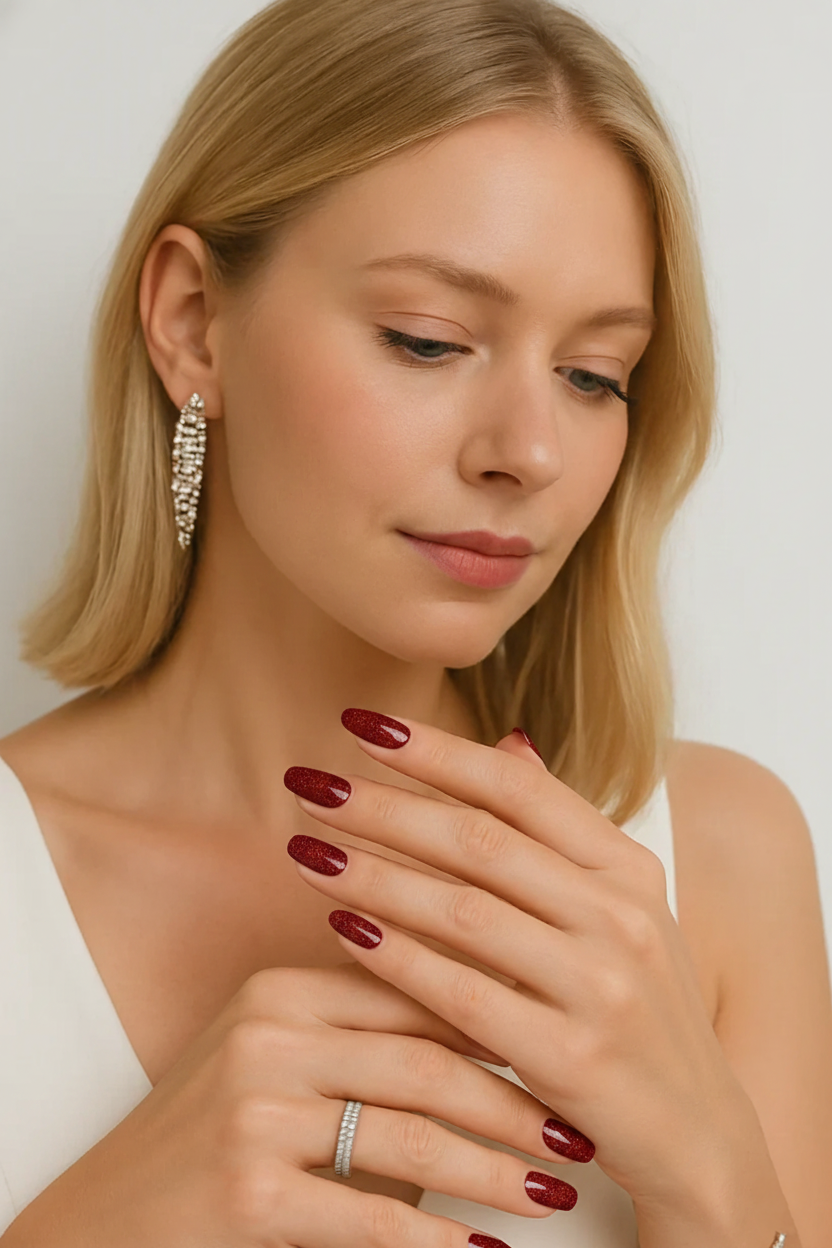 Non-UV Gel Nail Sticker Feuerfee - Die Ingenieurs-Lösung für Salon-Nägel in 5 Min.