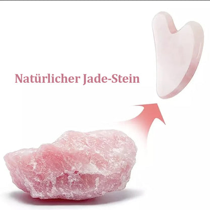 Rosenquartz Gua Sha Massagestein