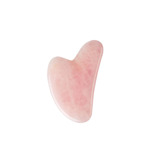 Rosenquartz Gua Sha Massagestein