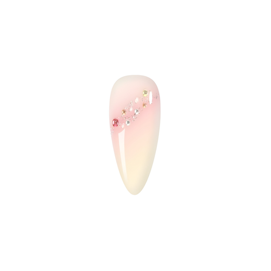 Non-UV Gel Nail Sticker La Digue - Die Ingenieurs-Lösung für Salon-Nägel in 5 Min.