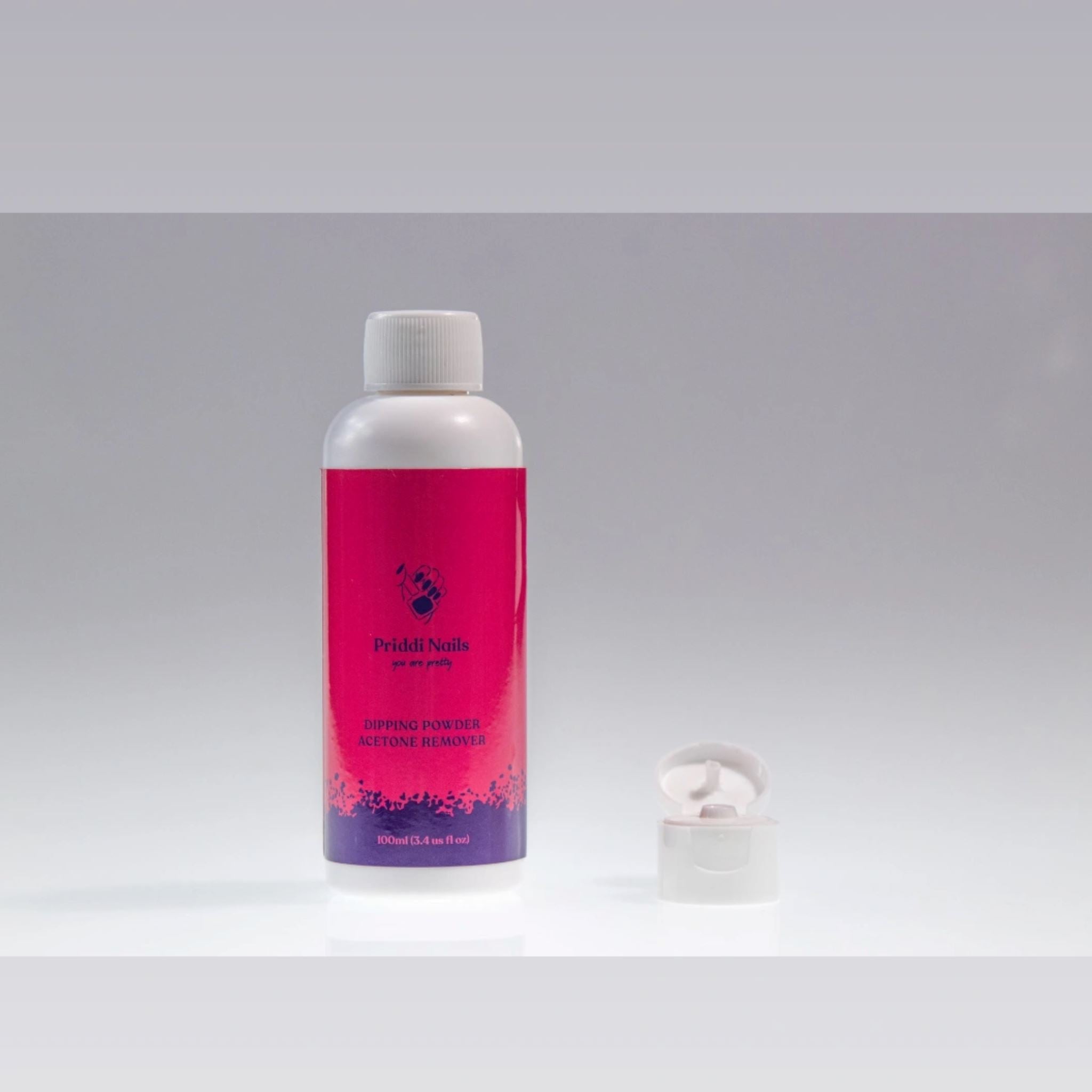 Dipping Powder Acetone Remover Priddi