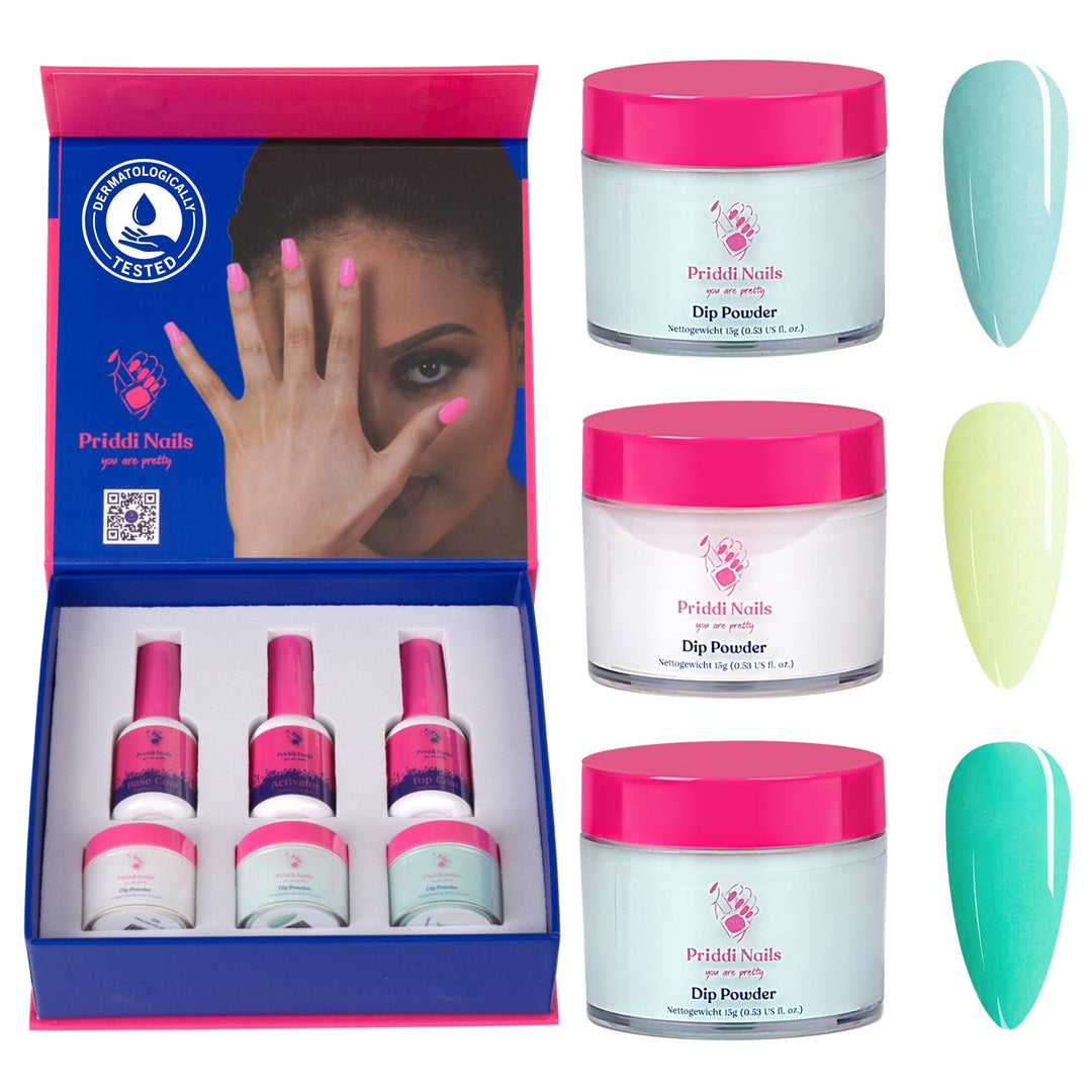 Priddi Tucana Kit (3x Dip Powder) - Priddi