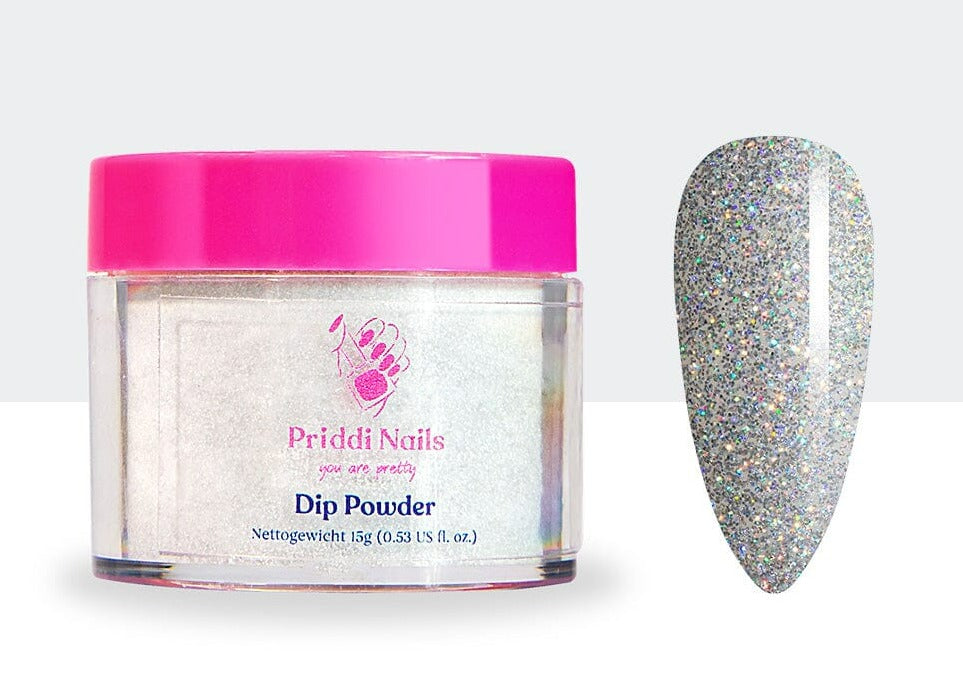 Supernova Stardust Glitter Grey - Priddi